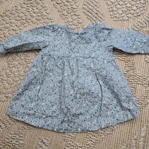 Carter's Blue Floral Kids Blouse